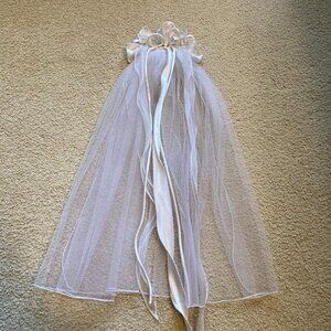 Girls Vintage Communion Veil